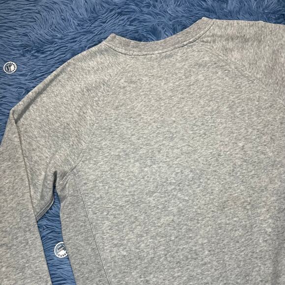 Champion Crewneck Pullover Sweater Size Medium Women’s Gray Logo Casual - Picture 6 of 11